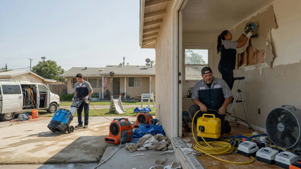 Water Damage Restoration in Fallbrook, CA near me